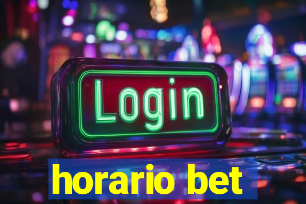 horario bet